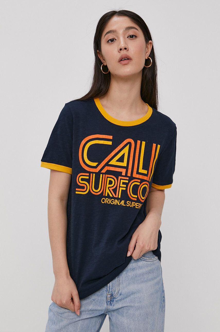 Superdry Tricou din bumbac - Pled.ro