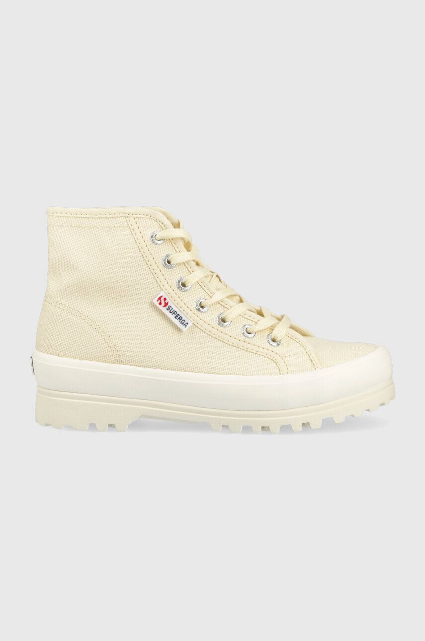 Superga tenisi 2341 ALPINA femei culoarea bej S00GXG0 - Pled.ro