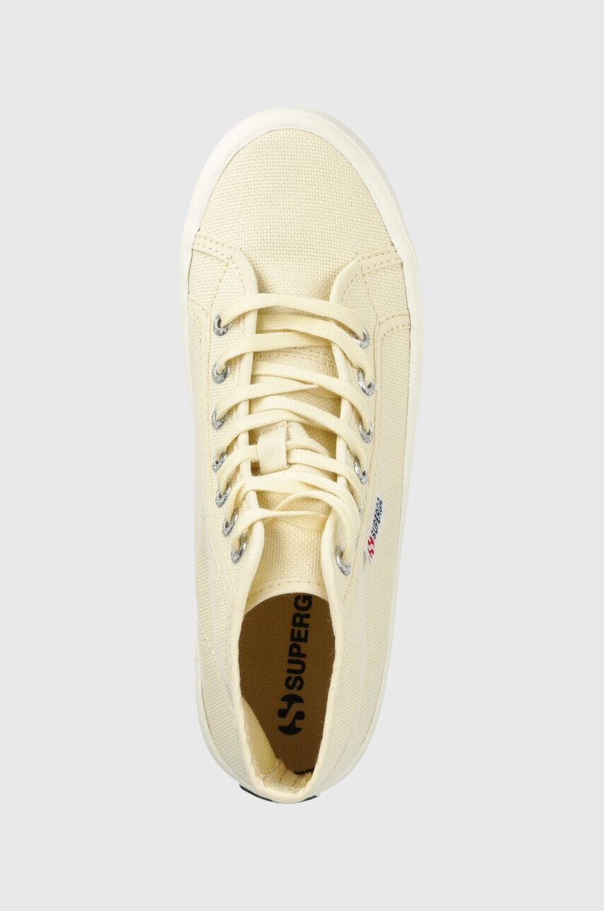 Superga tenisi 2341 ALPINA femei culoarea bej S00GXG0 - Pled.ro