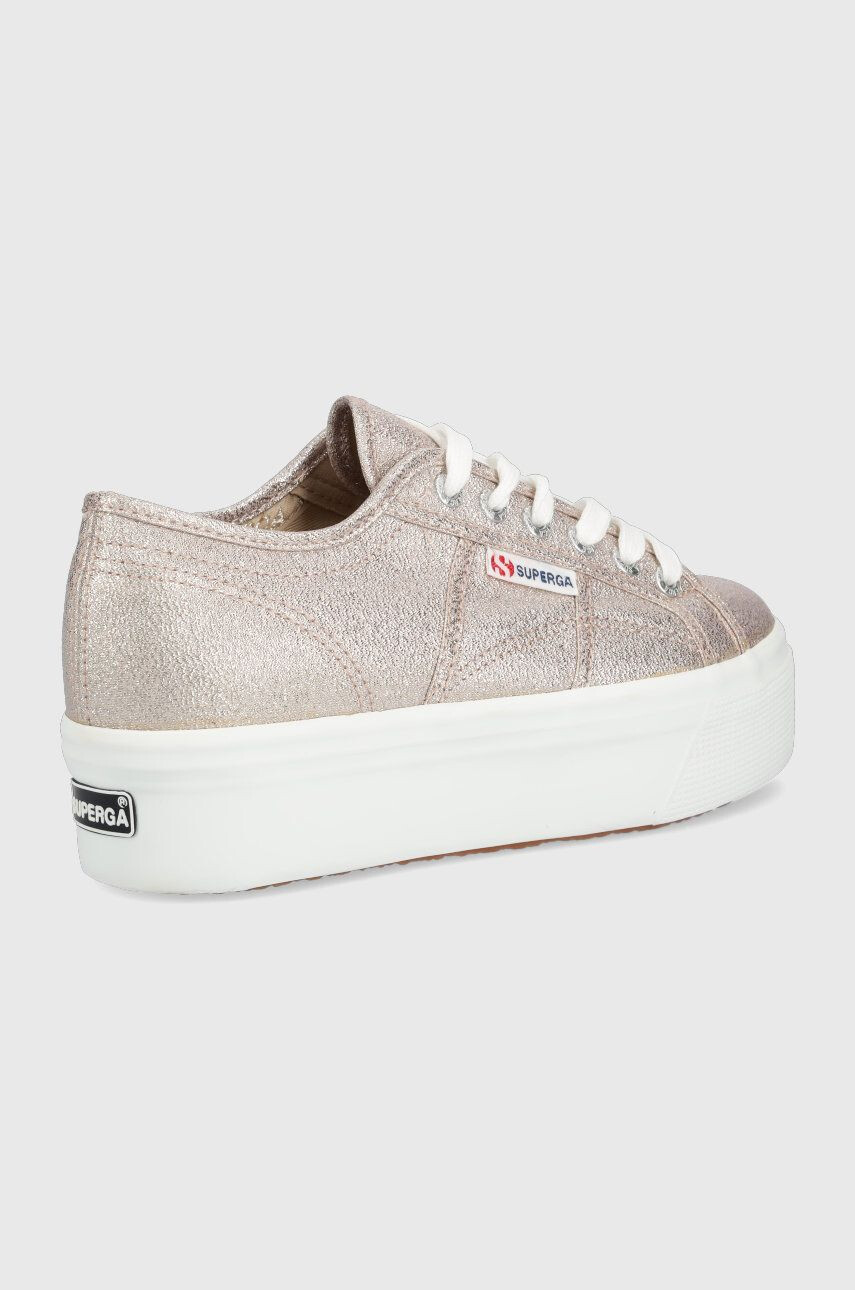 Superga tenisi femei culoarea bej - Pled.ro