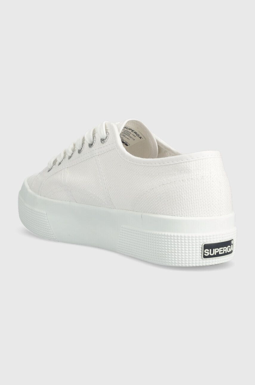 Superga tenisi 2740 PLATFORM femei culoarea alb S21384W - Pled.ro