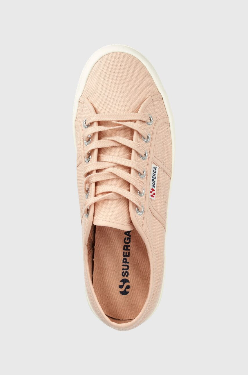 Superga tenisi 2740 PLATFORM femei culoarea roz S21384W - Pled.ro