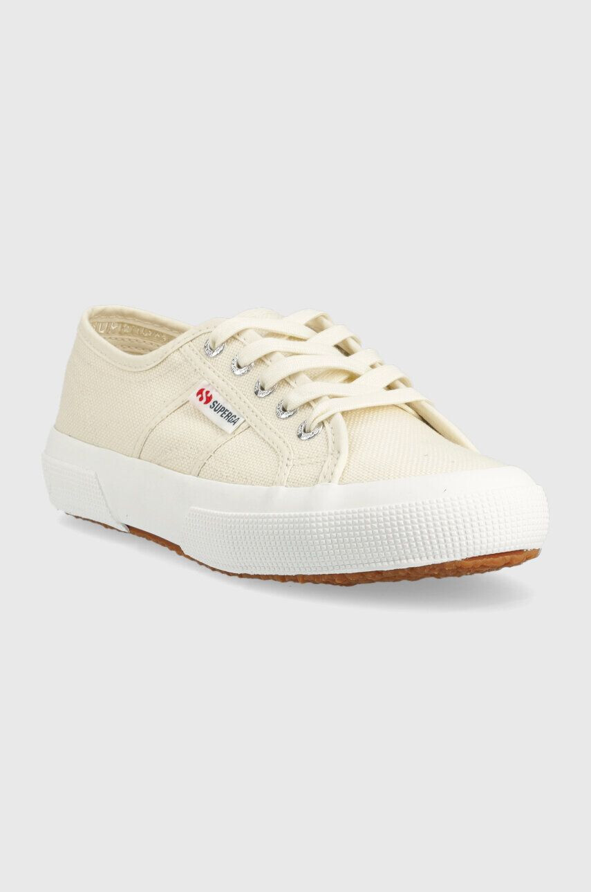 Superga tenisi 2750 COTU CLASSIC femei culoarea bej S000010 - Pled.ro