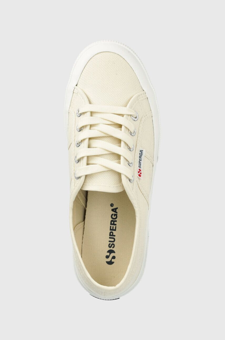 Superga tenisi 2750 COTU CLASSIC femei culoarea bej S000010 - Pled.ro