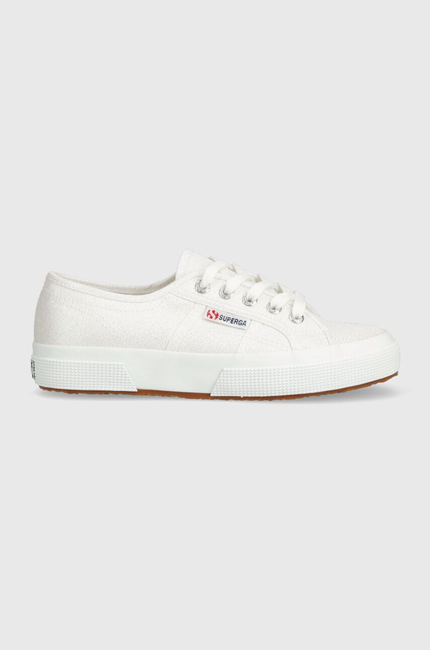 Superga tenisi 2750 LAMEW femei culoarea alb S001820 - Pled.ro