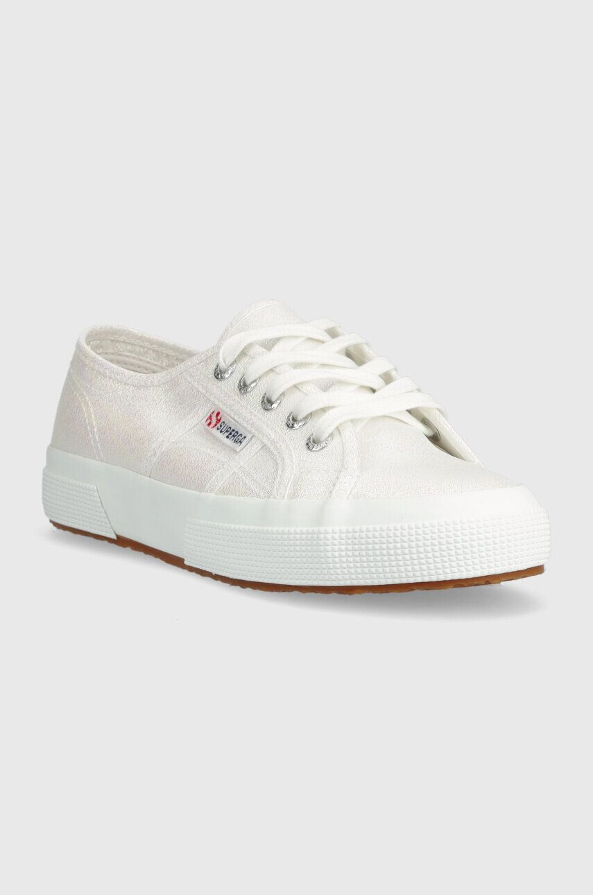 Superga tenisi 2750 LAMEW femei culoarea alb S001820 - Pled.ro