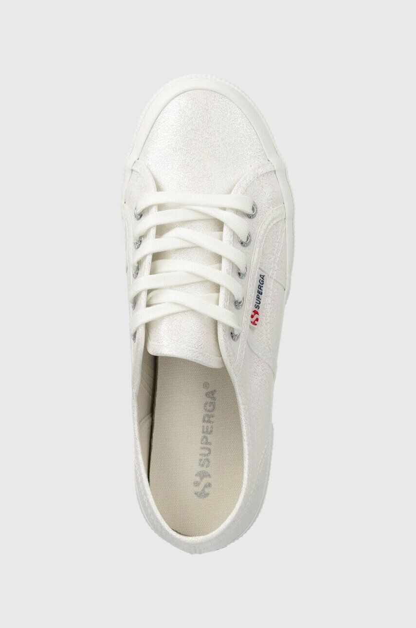 Superga tenisi 2750 LAMEW femei culoarea alb S001820 - Pled.ro