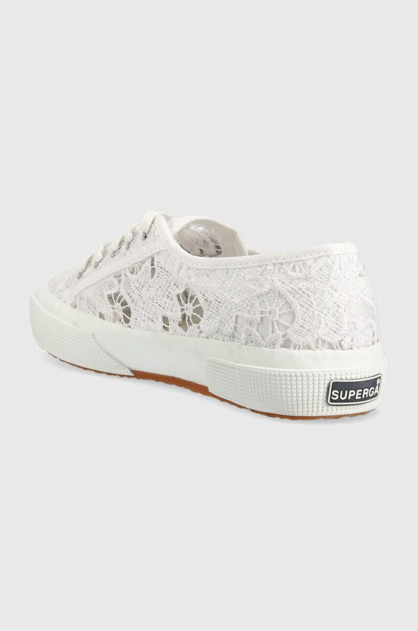 Superga tenisi 2750 MACRAME femei culoarea alb S81219W - Pled.ro