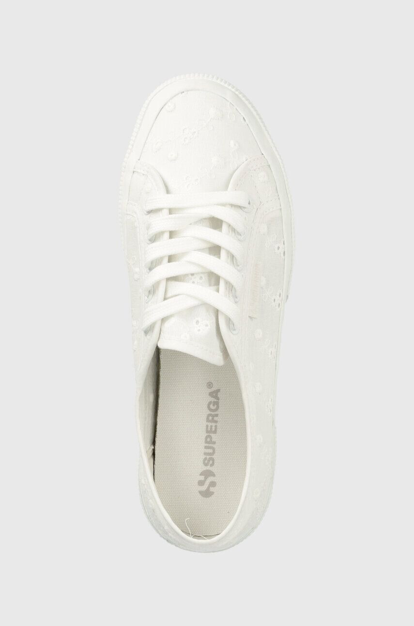 Superga tenisi 2750 SANGALLO femei culoarea alb S3112ZW - Pled.ro