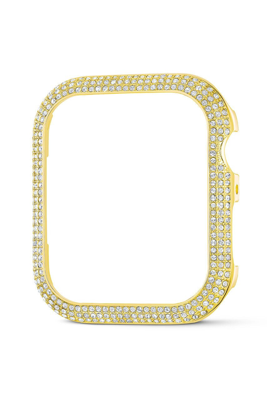 Swarovski Husa compatibila cu Apple WatchÂ® culoarea auriu - Pled.ro