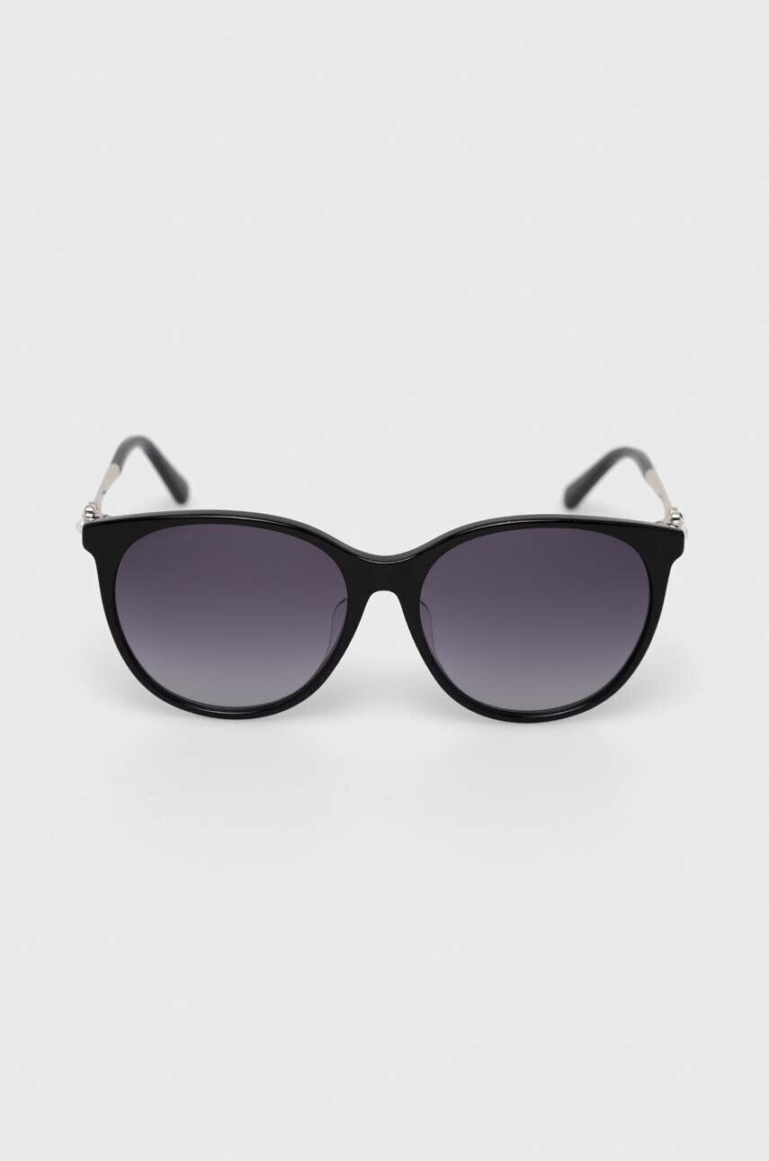 Swarovski ochelari de soare femei culoarea negru - Pled.ro