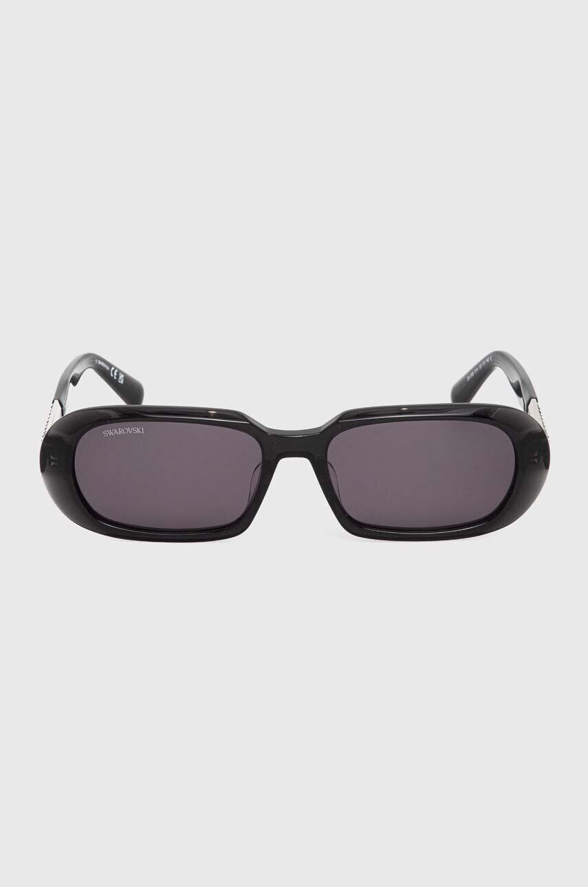 Swarovski ochelari de soare 56499035 MATRIX femei culoarea negru - Pled.ro