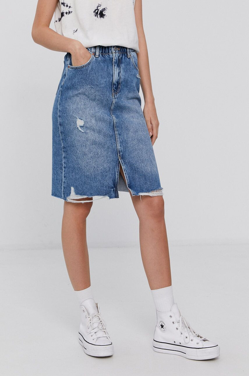 Tally Weijl Fusta din bumbac denim - Pled.ro