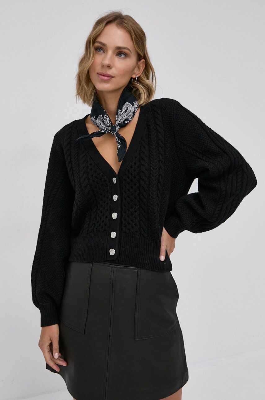 The Kooples Cardigan din lână - Pled.ro