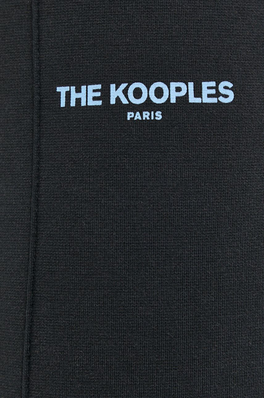 The Kooples colanti femei culoarea negru neted - Pled.ro