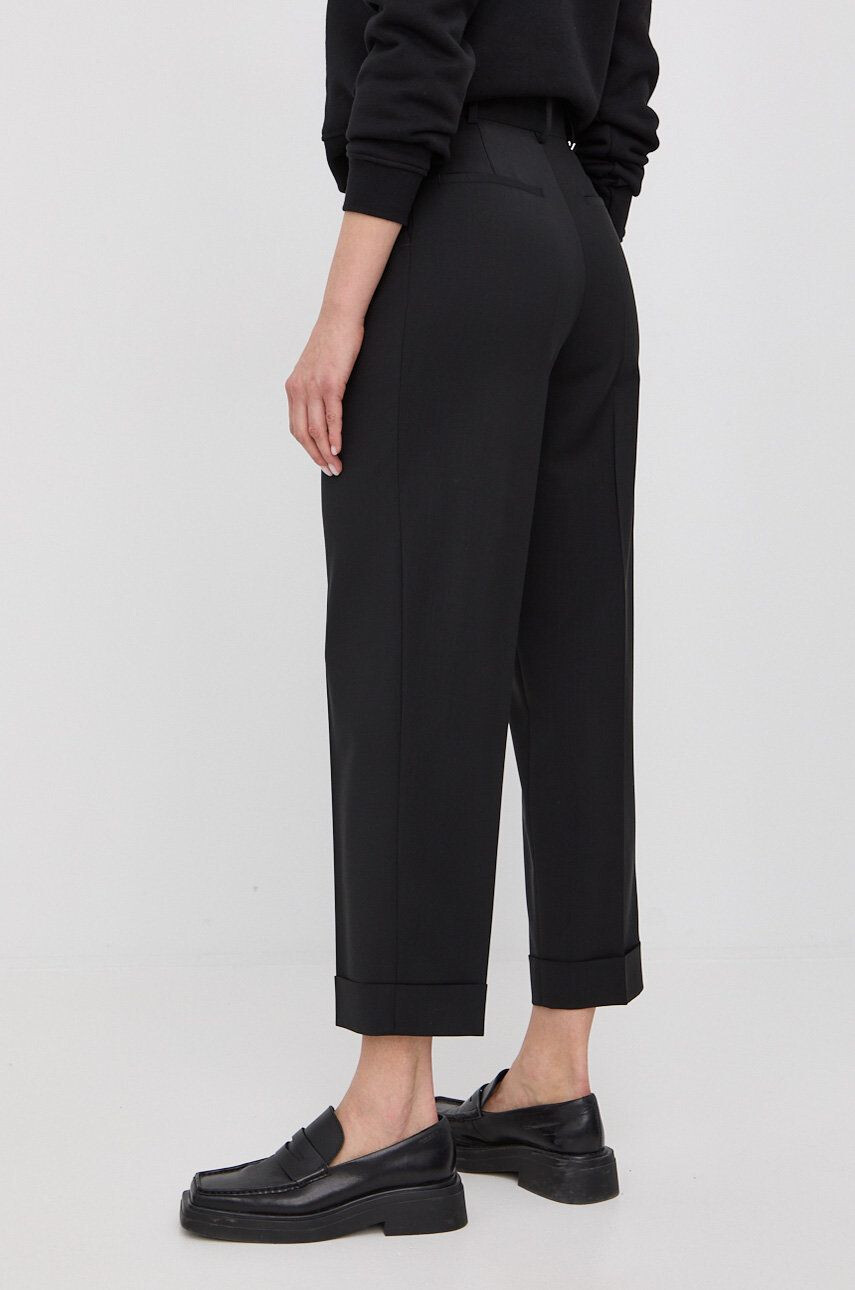 The Kooples pantaloni de lana - Pled.ro