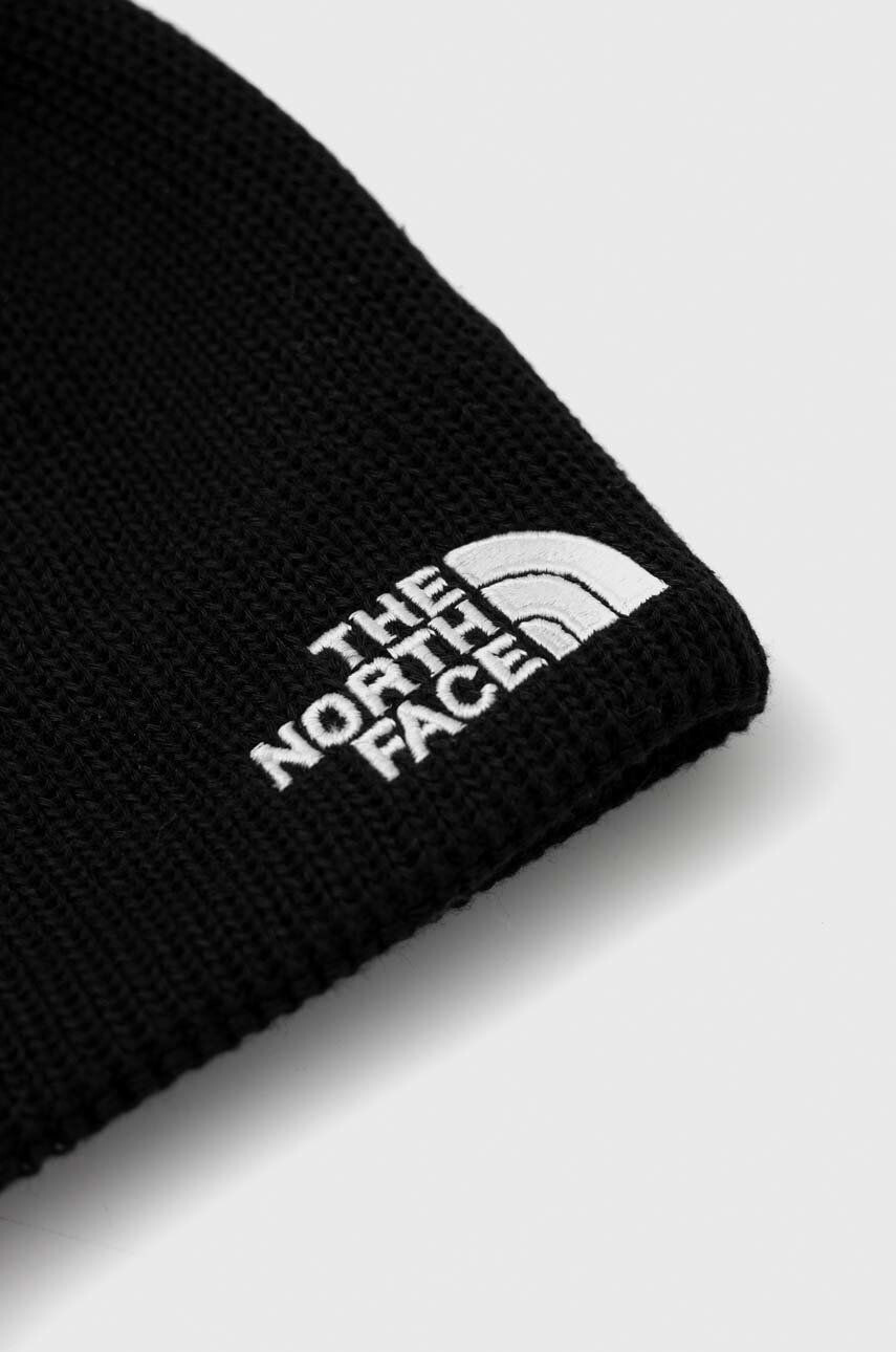 The North Face caciula culoarea negru din tesatura neteda - Pled.ro