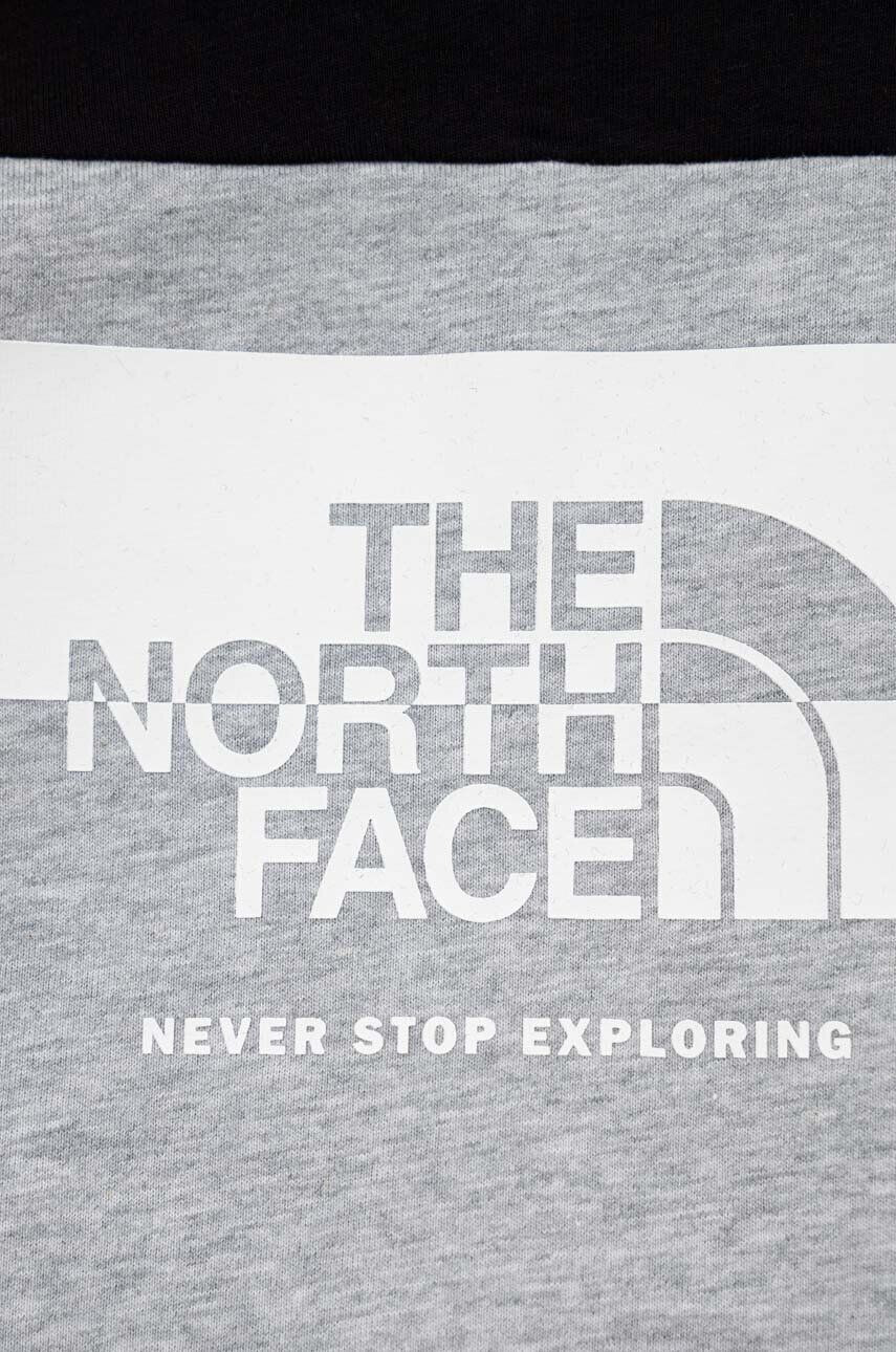 The North Face compleu copii culoarea gri - Pled.ro