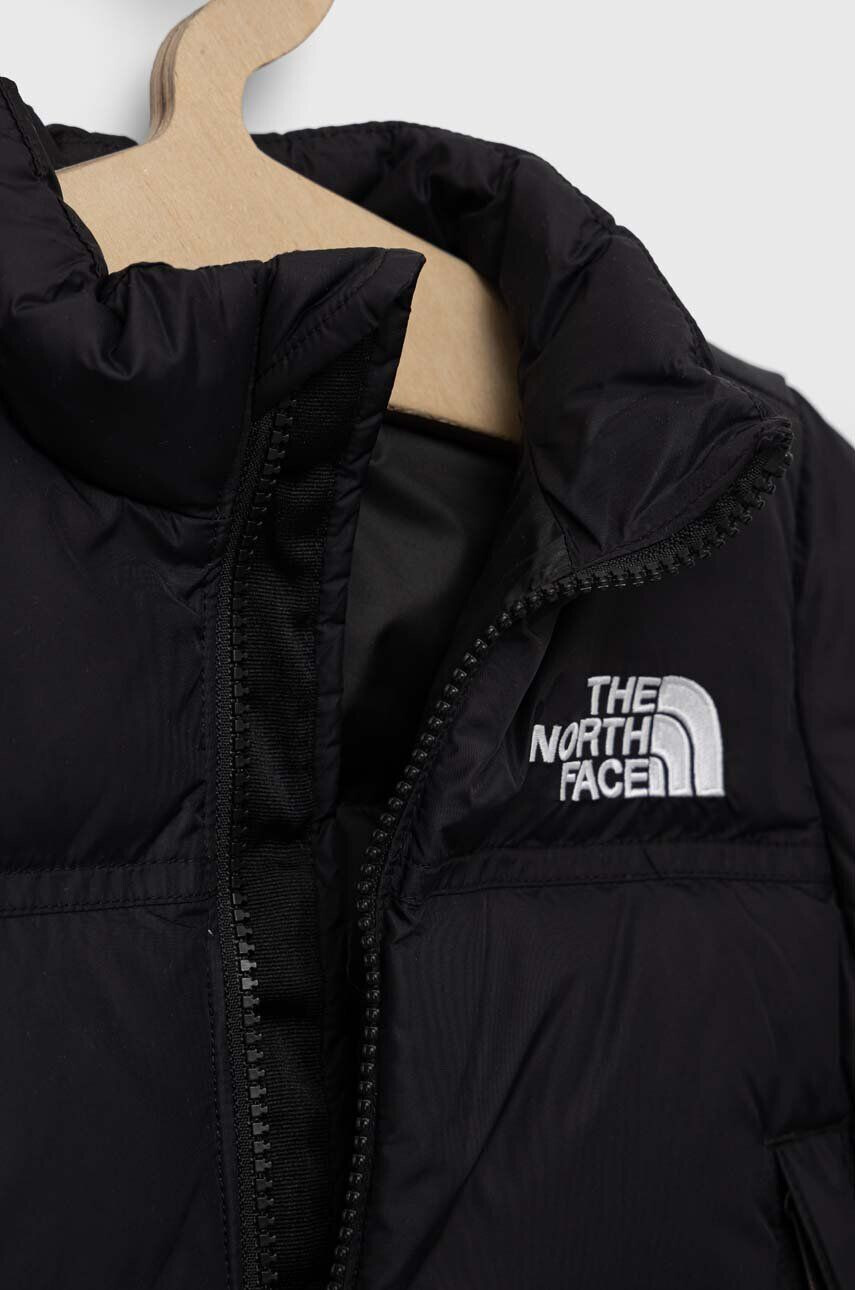 The North Face geaca de puf pentru copii culoarea negru - Pled.ro