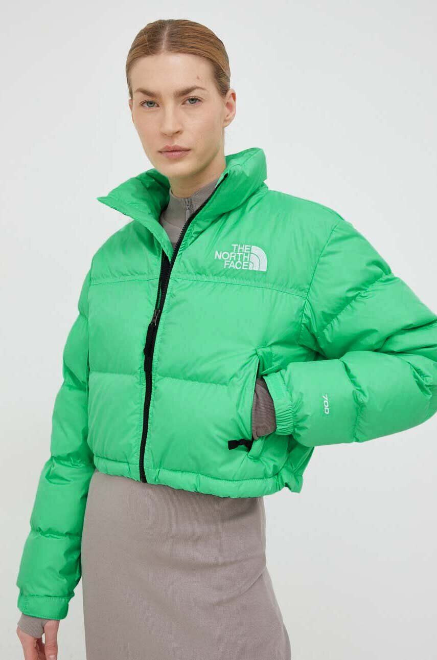 The North Face geaca de puf WOMEN’S NUPTSE SHORT JACKET - Pled.ro