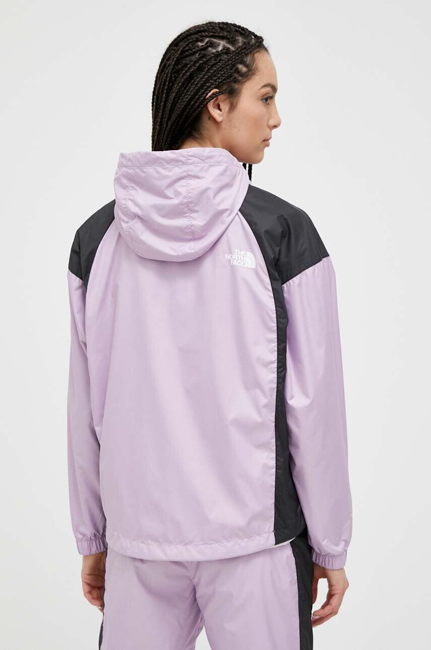 The North Face geaca HYDRENALINE JACKET 2000 femei culoarea violet de tranzitie - Pled.ro