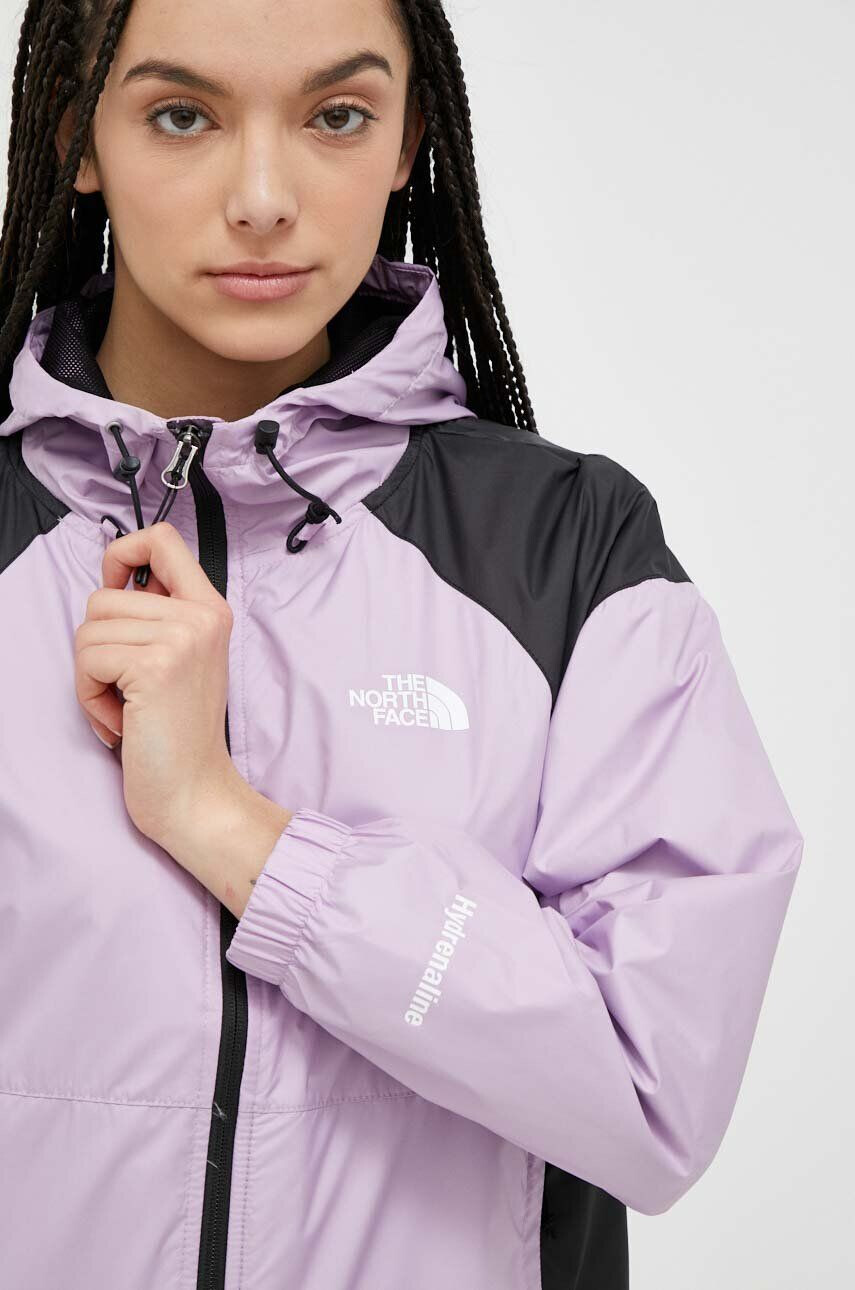 The North Face geaca HYDRENALINE JACKET 2000 femei culoarea violet de tranzitie - Pled.ro