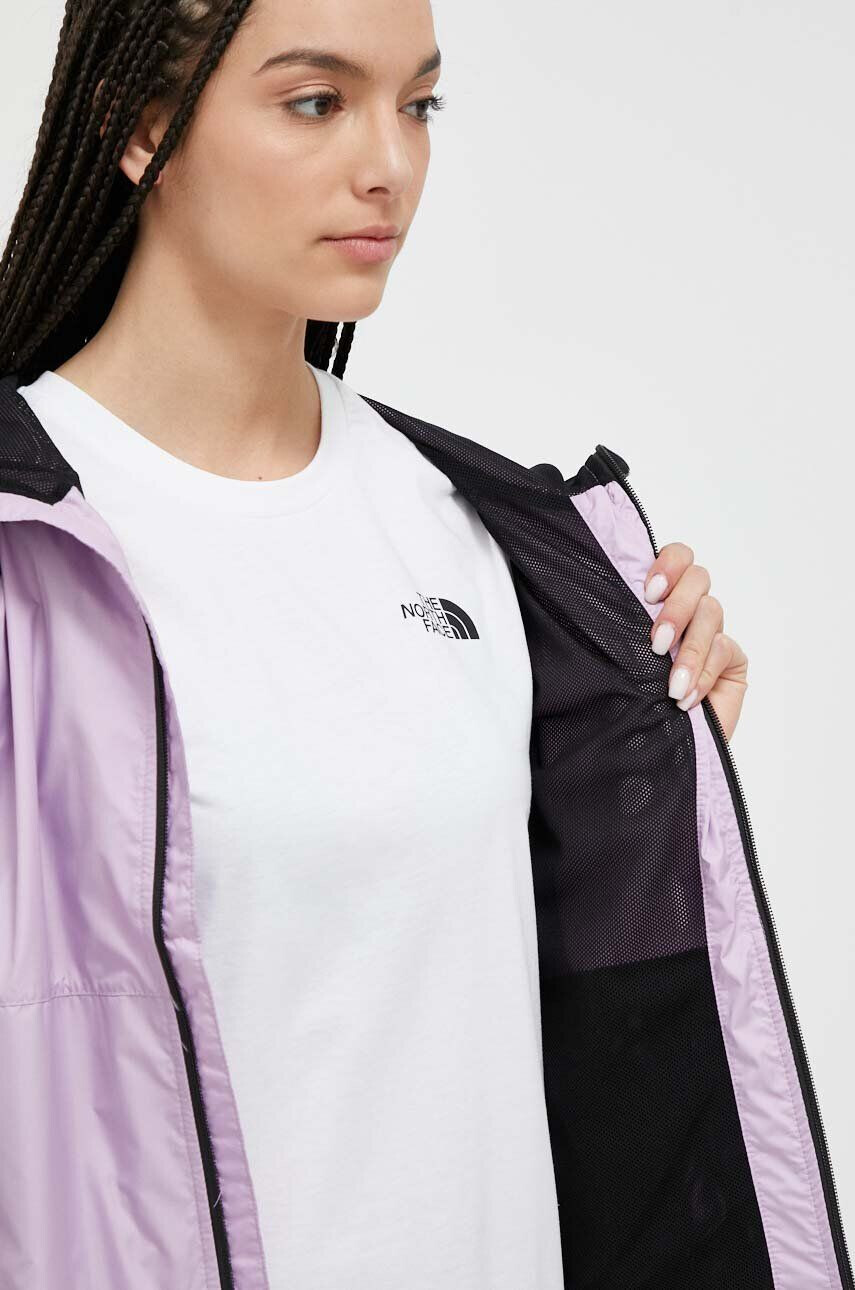 The North Face geaca HYDRENALINE JACKET 2000 femei culoarea violet de tranzitie - Pled.ro