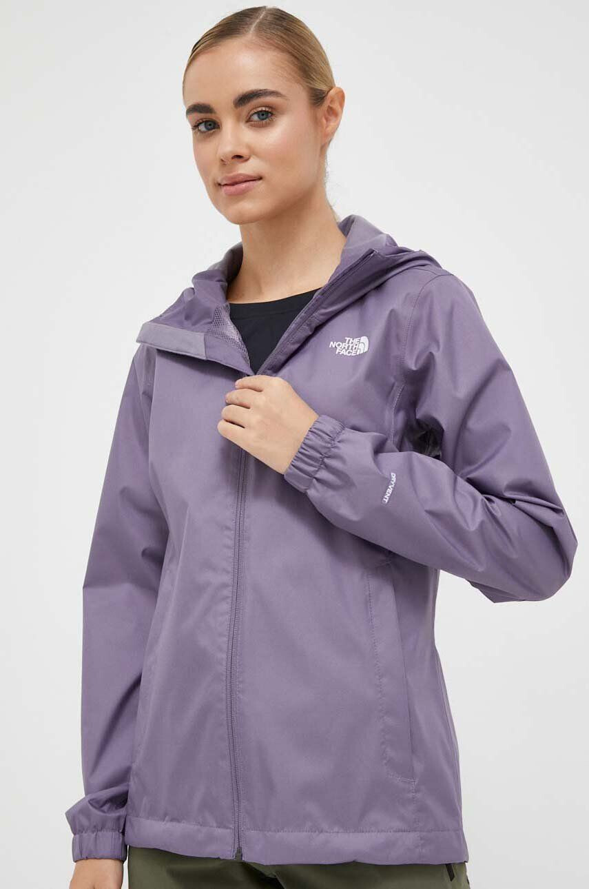 The North Face jacheta de exterior Quest culoarea violet - Pled.ro