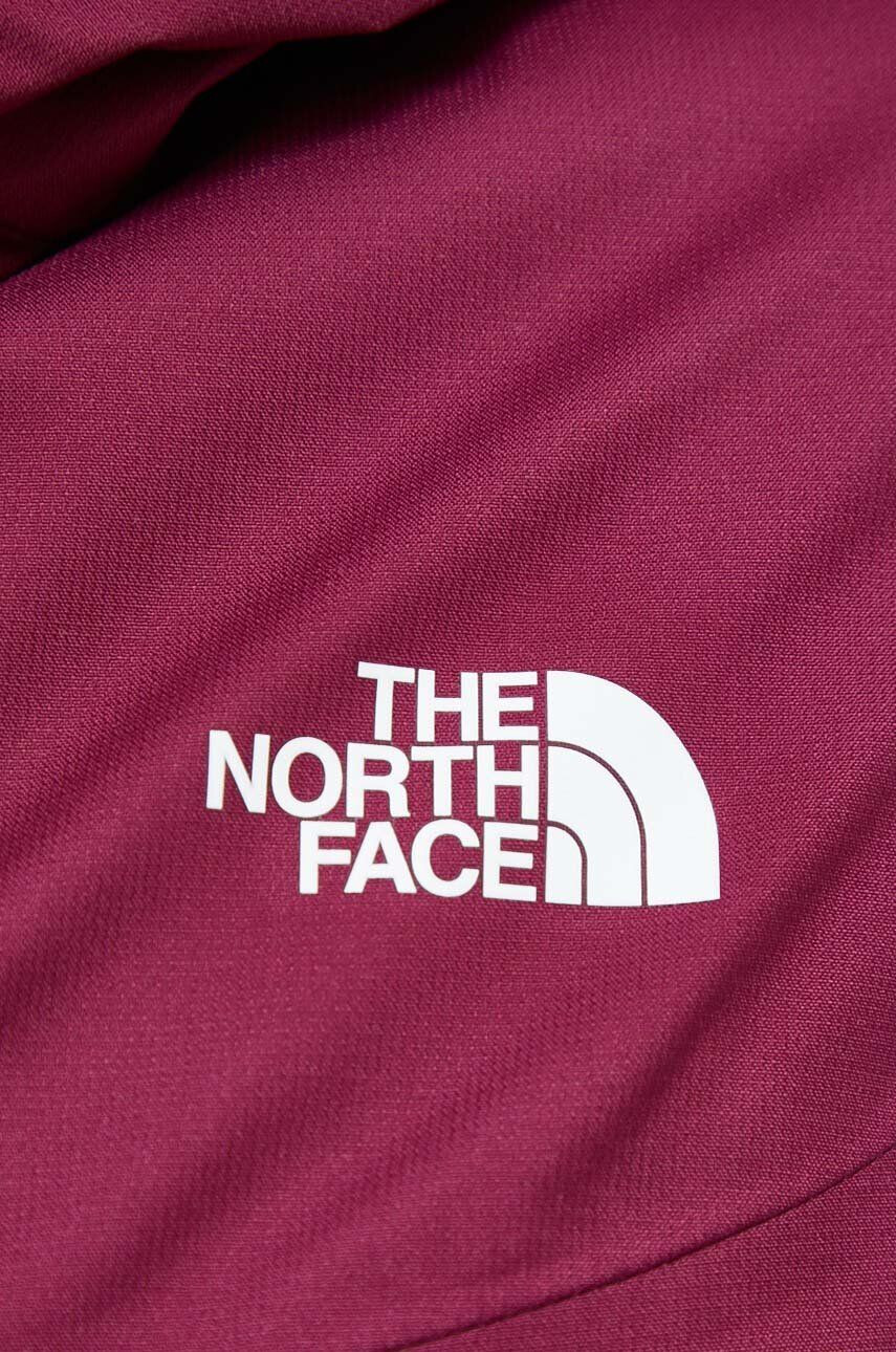 The North Face jacheta de exterior Quest culoarea bordo - Pled.ro