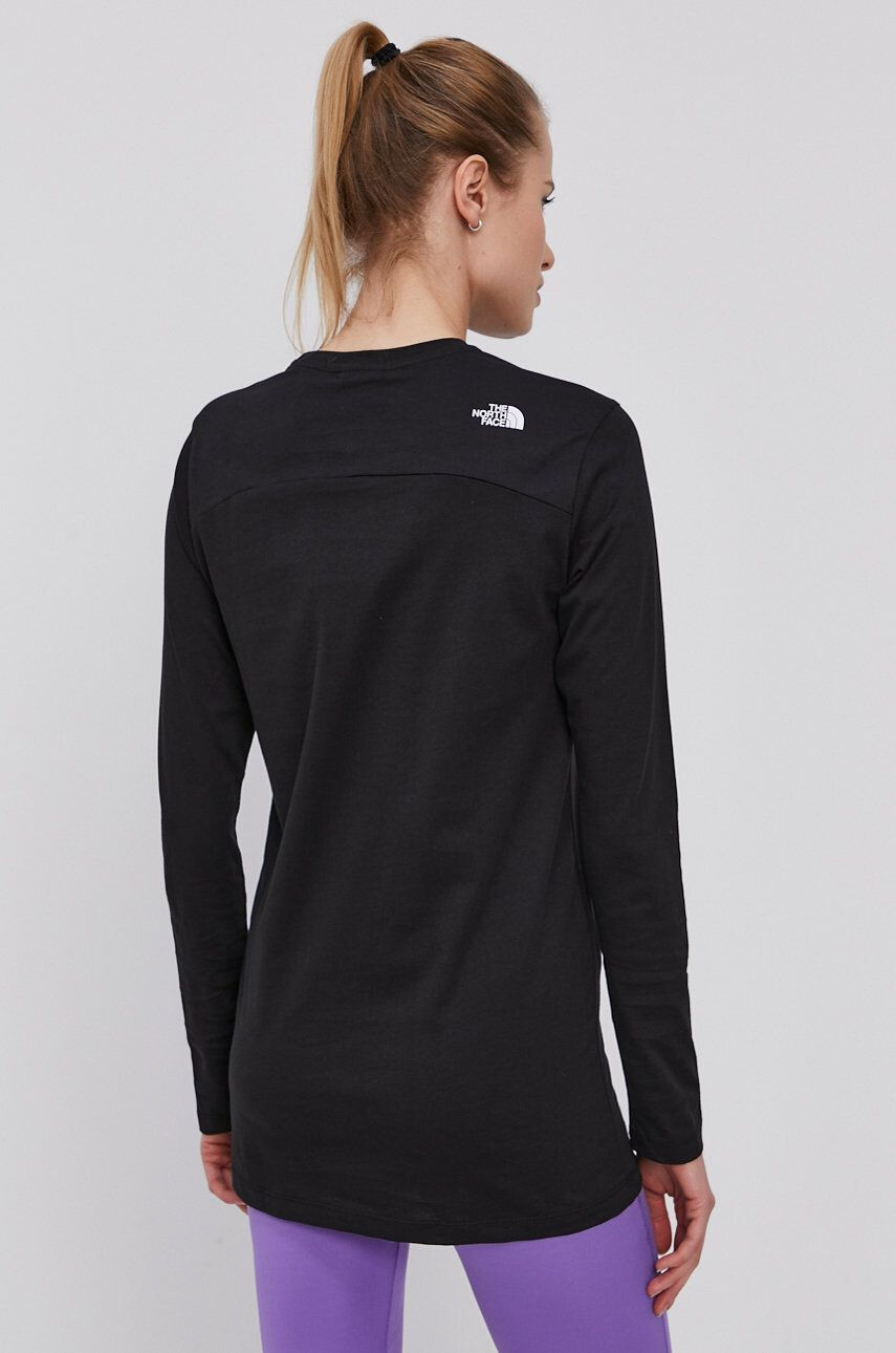 The North Face Longsleeve femei culoarea negru - Pled.ro