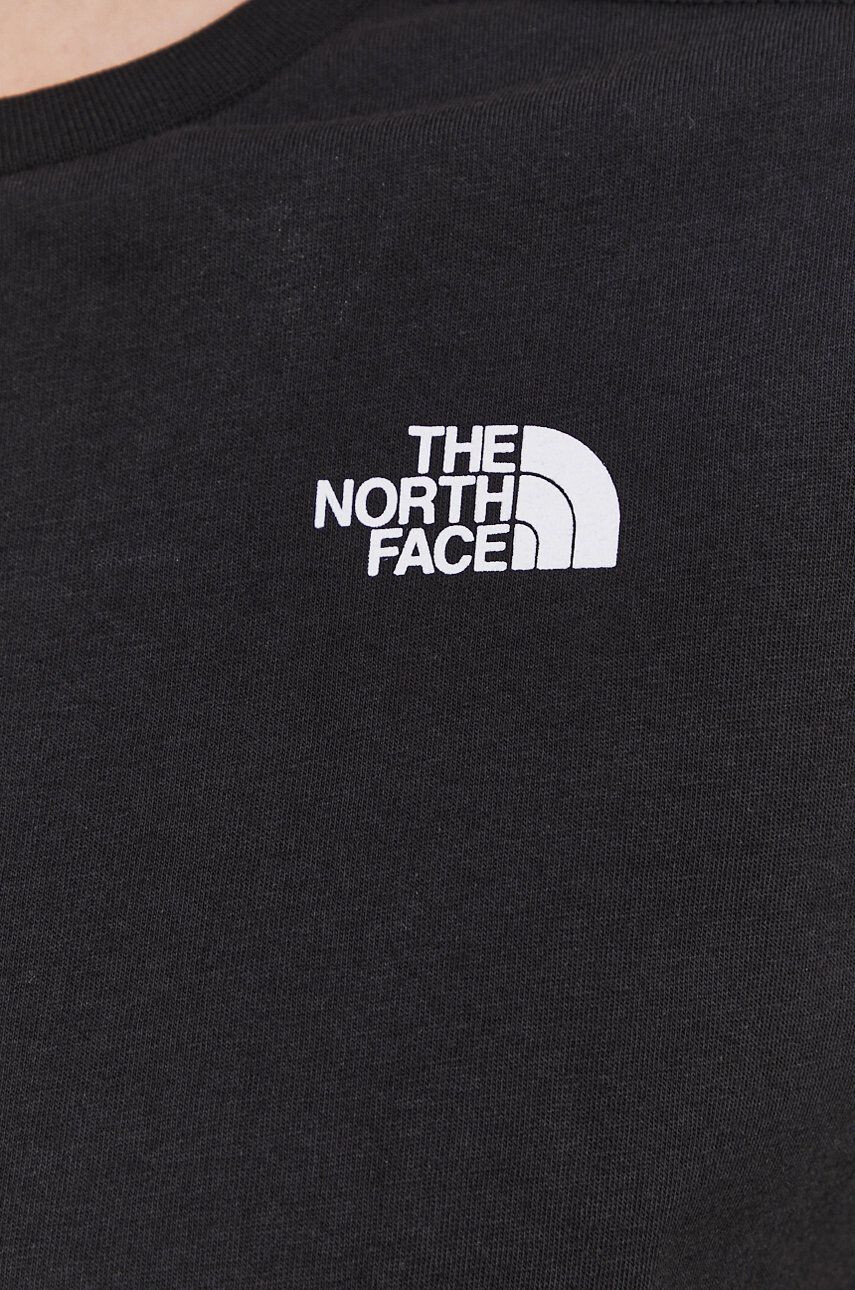 The North Face Longsleeve femei culoarea negru - Pled.ro