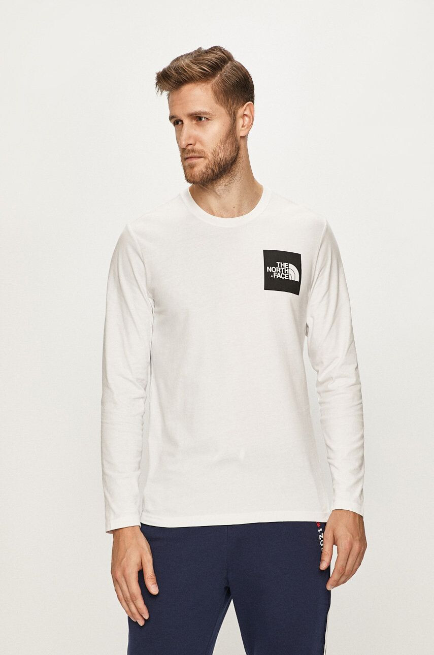 The North Face Longsleeve T937FTFN4-TNFWHITE - Pled.ro