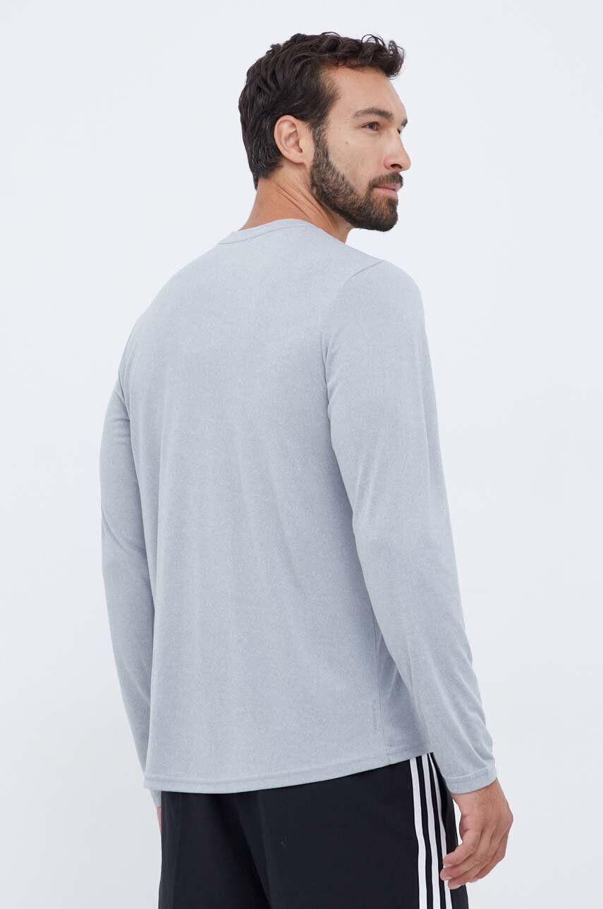 The North Face longsleeve sport Reaxion culoarea gri melanj - Pled.ro