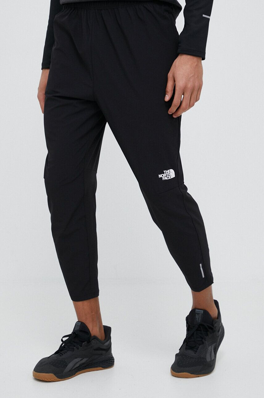 The North Face pantaloni de alergare Movmynt culoarea negru neted - Pled.ro