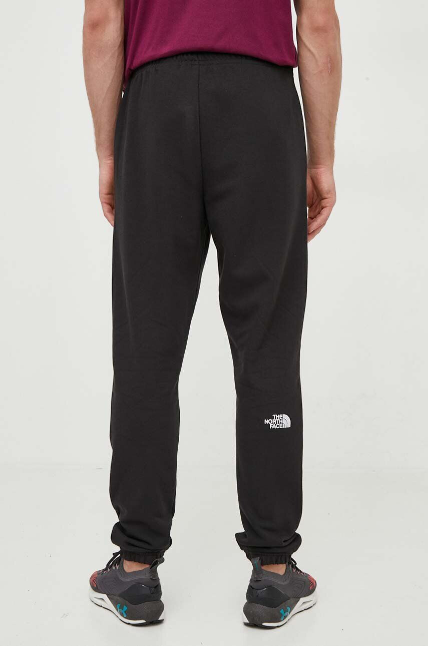 The North Face pantaloni de trening culoarea negru neted - Pled.ro