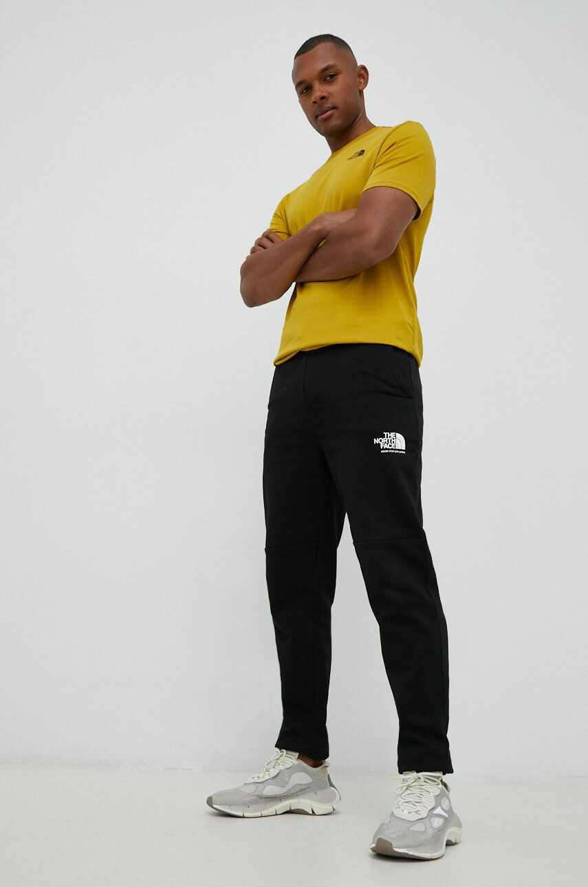 The North Face pantaloni de trening din bumbac - Pled.ro