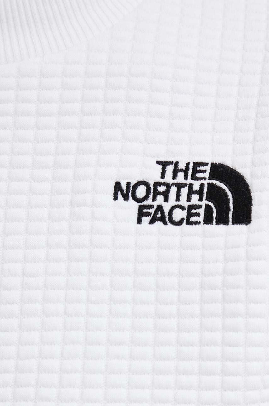 The North Face rochie culoarea alb mini oversize - Pled.ro