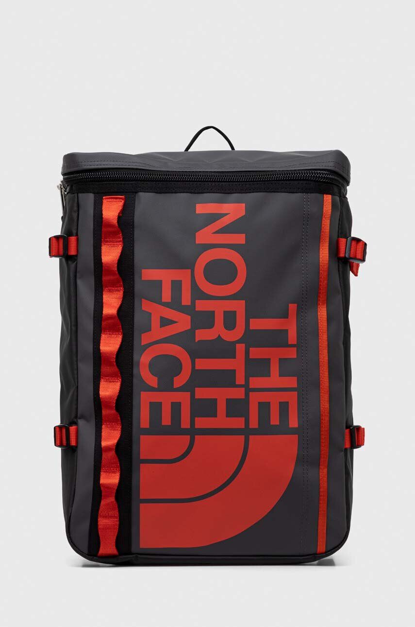 The North Face rucsac culoarea gri mare cu imprimeu - Pled.ro