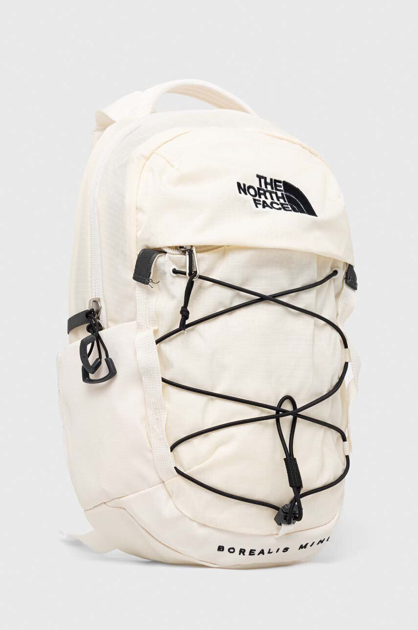 The North Face rucsac femei culoarea alb mic cu imprimeu - Pled.ro