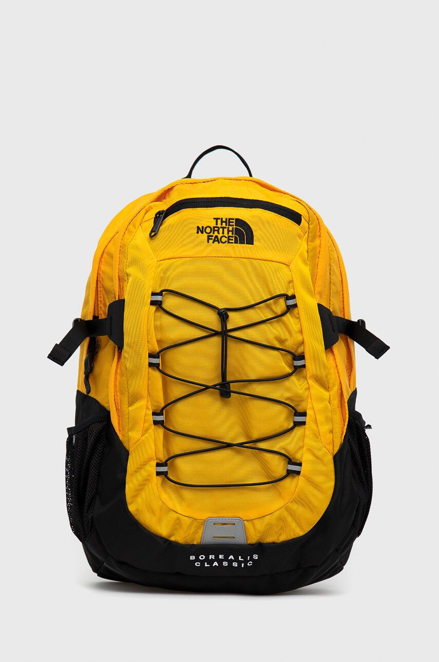 The North Face rucsac culoarea galben mare neted - Pled.ro