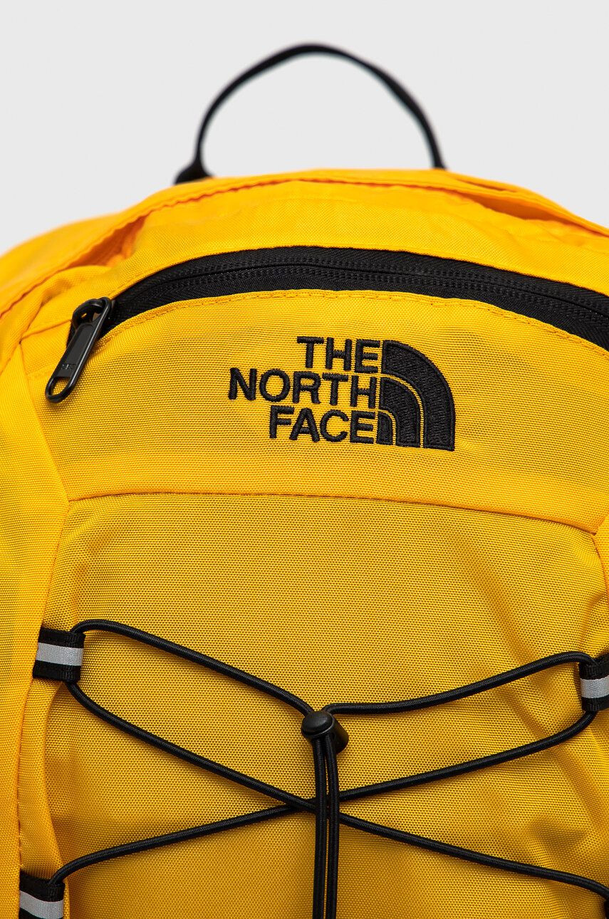 The North Face rucsac culoarea galben mare neted - Pled.ro