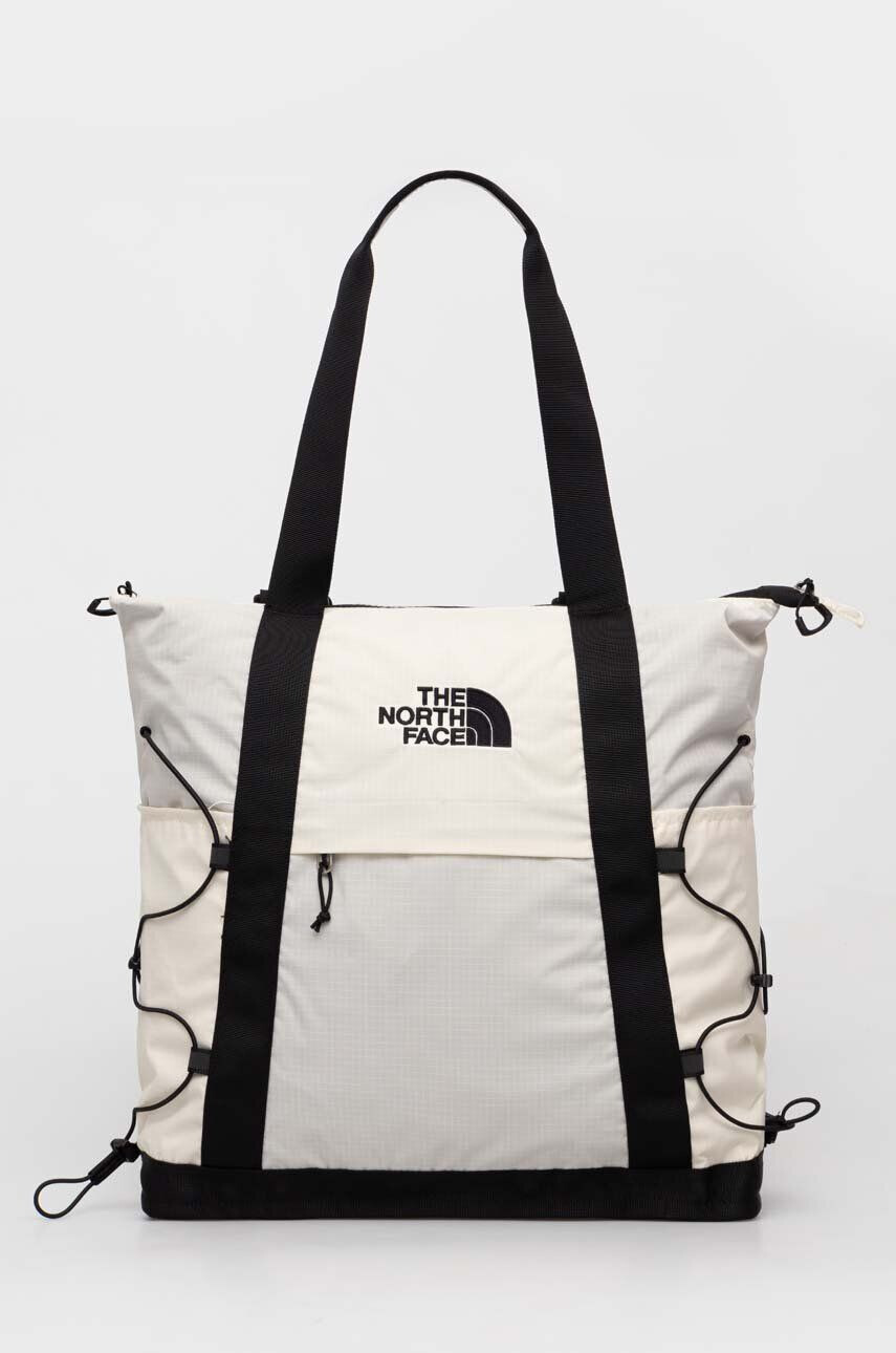 The North Face rucsac Borealis Tote femei culoarea bej mare modelator - Pled.ro