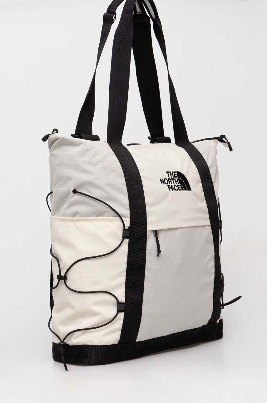 The North Face rucsac Borealis Tote femei culoarea bej mare modelator - Pled.ro