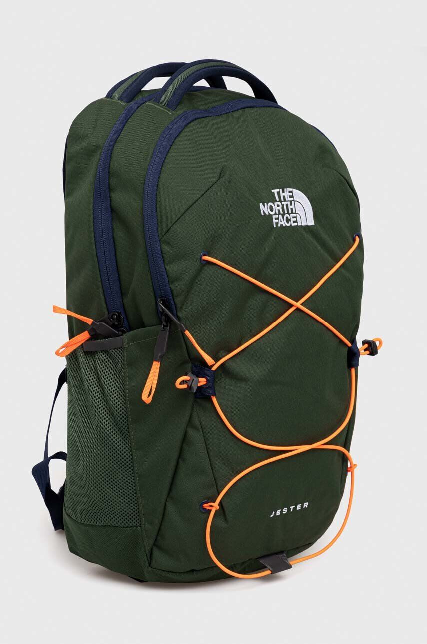 The North Face rucsac Jester barbati culoarea verde mare modelator - Pled.ro