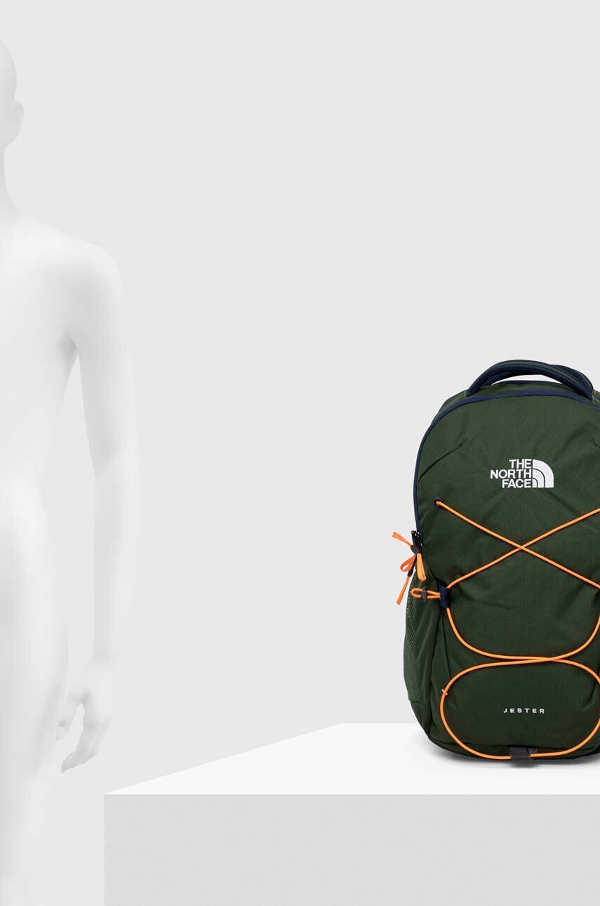 The North Face rucsac Jester barbati culoarea verde mare modelator - Pled.ro