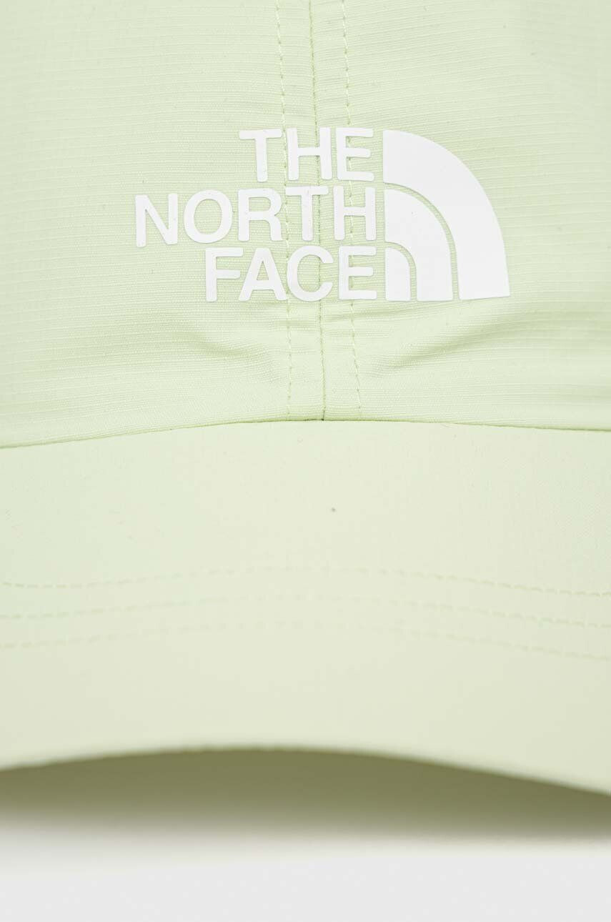 The North Face sapca culoarea verde neted - Pled.ro