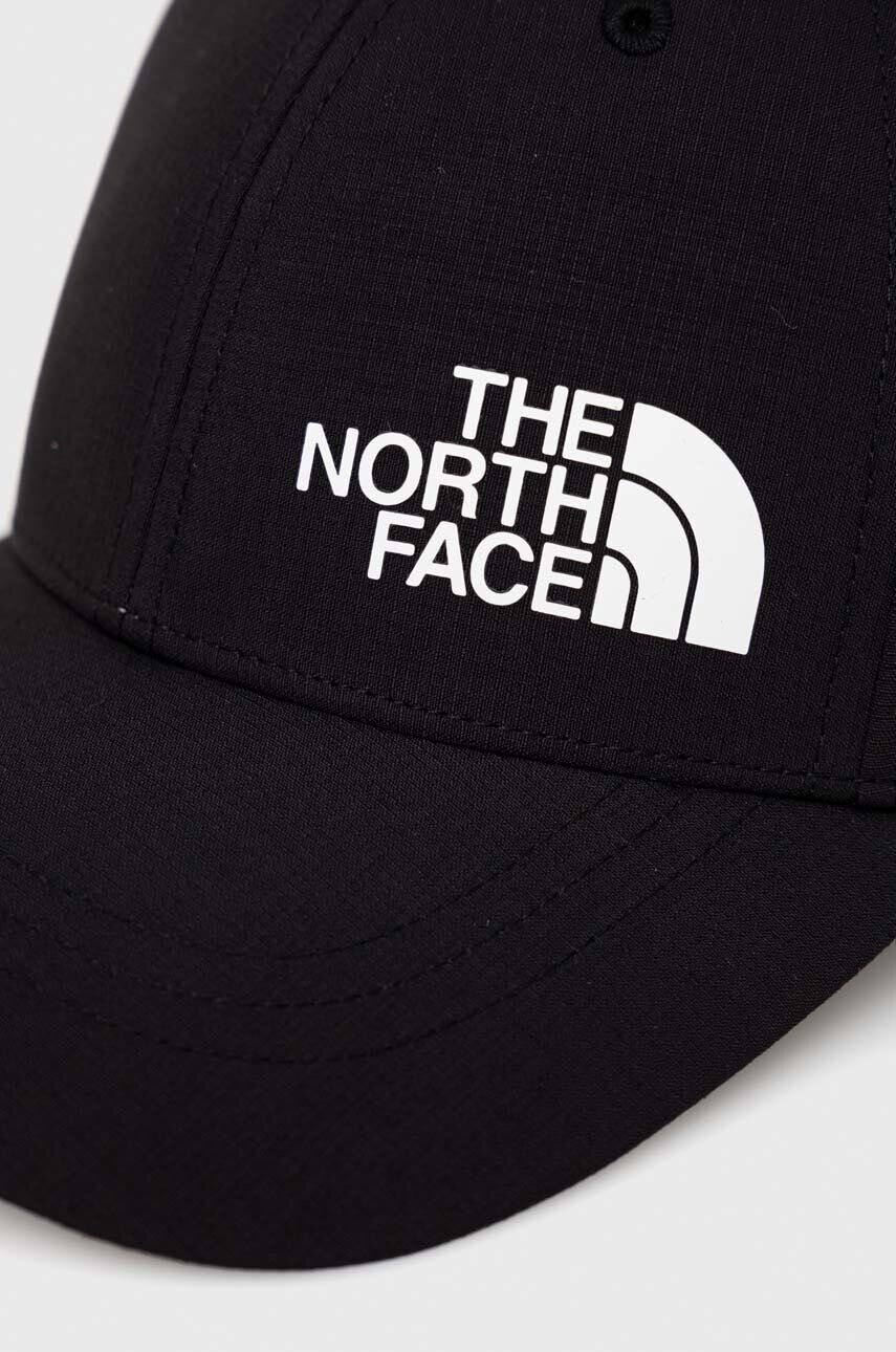 The North Face sapca culoarea negru neted - Pled.ro