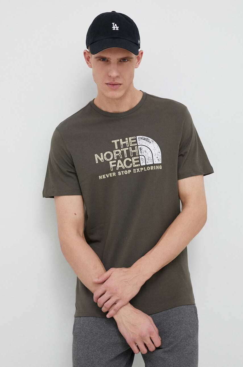 The North Face tricou din bumbac - Pled.ro