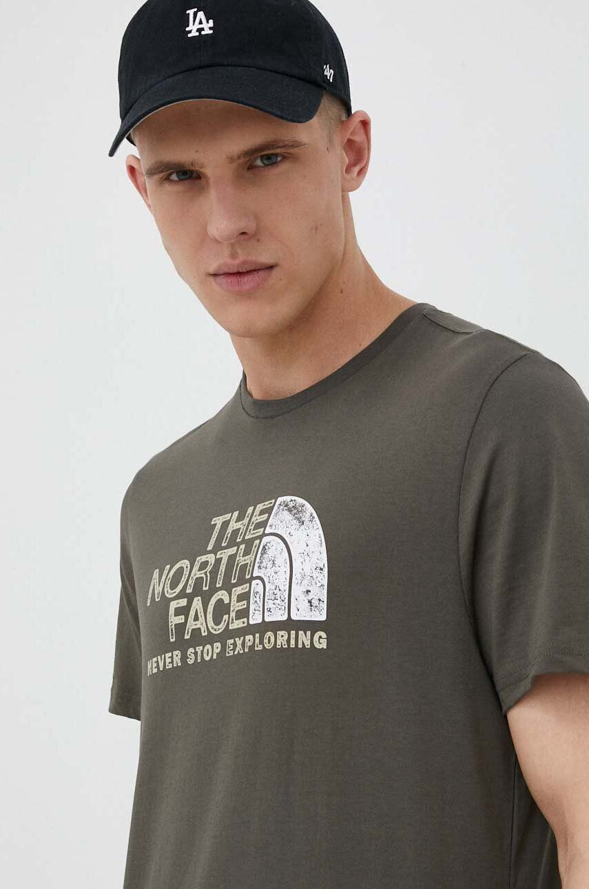 The North Face tricou din bumbac - Pled.ro