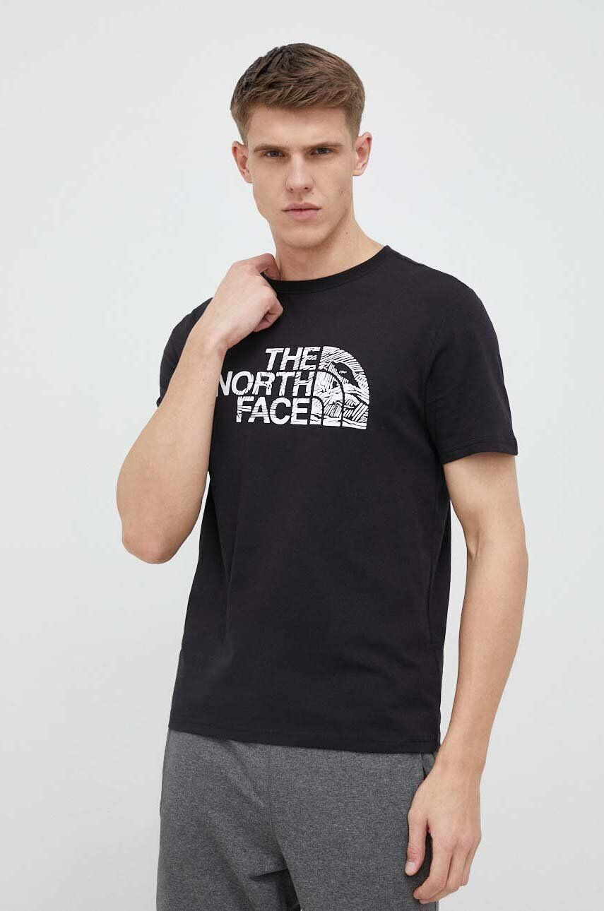 The North Face tricou din bumbac - Pled.ro